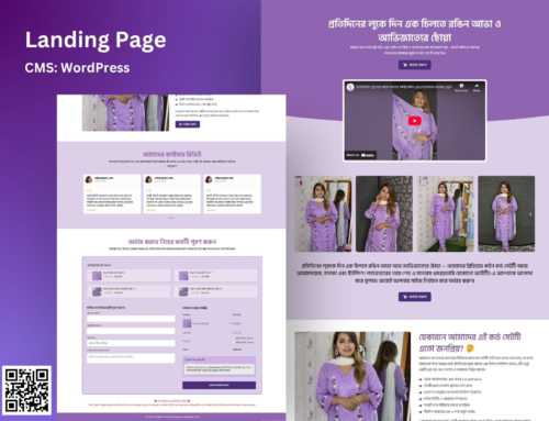 Landing Page using Elementor
