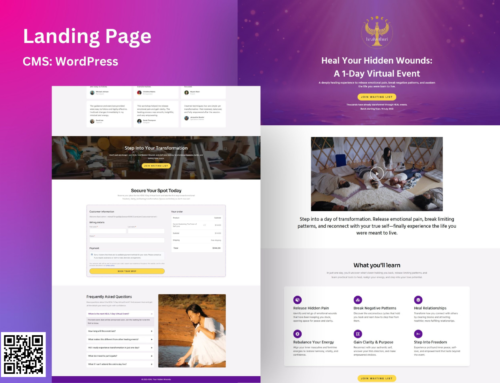 Landing Page | Isistemple Website