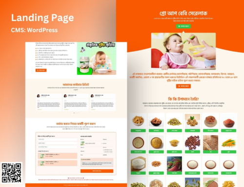 Landing Page using Hello Elementor Theme
