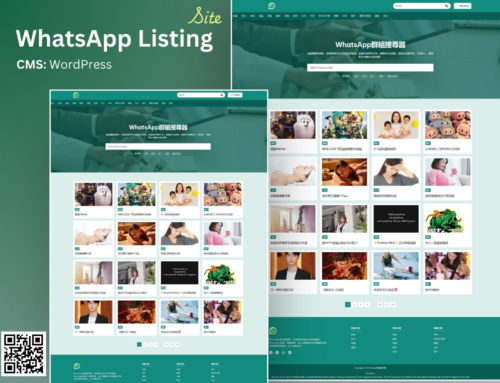 WhatsApp Group Listing Website