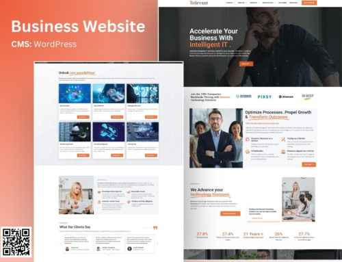 Modern Business Website for Relevant Technology Solutions