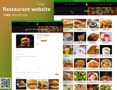 Modern Restaurant Website For Local Restaurant
